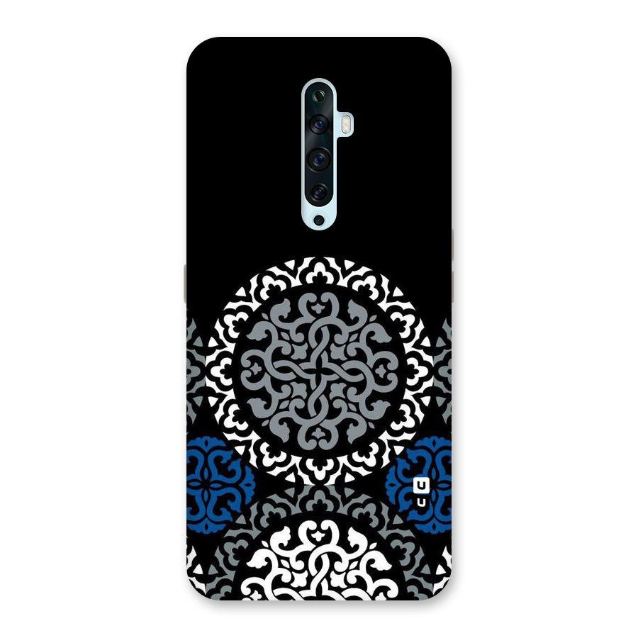 Mandala Circle Pattern Back Case for Oppo Reno2 Z