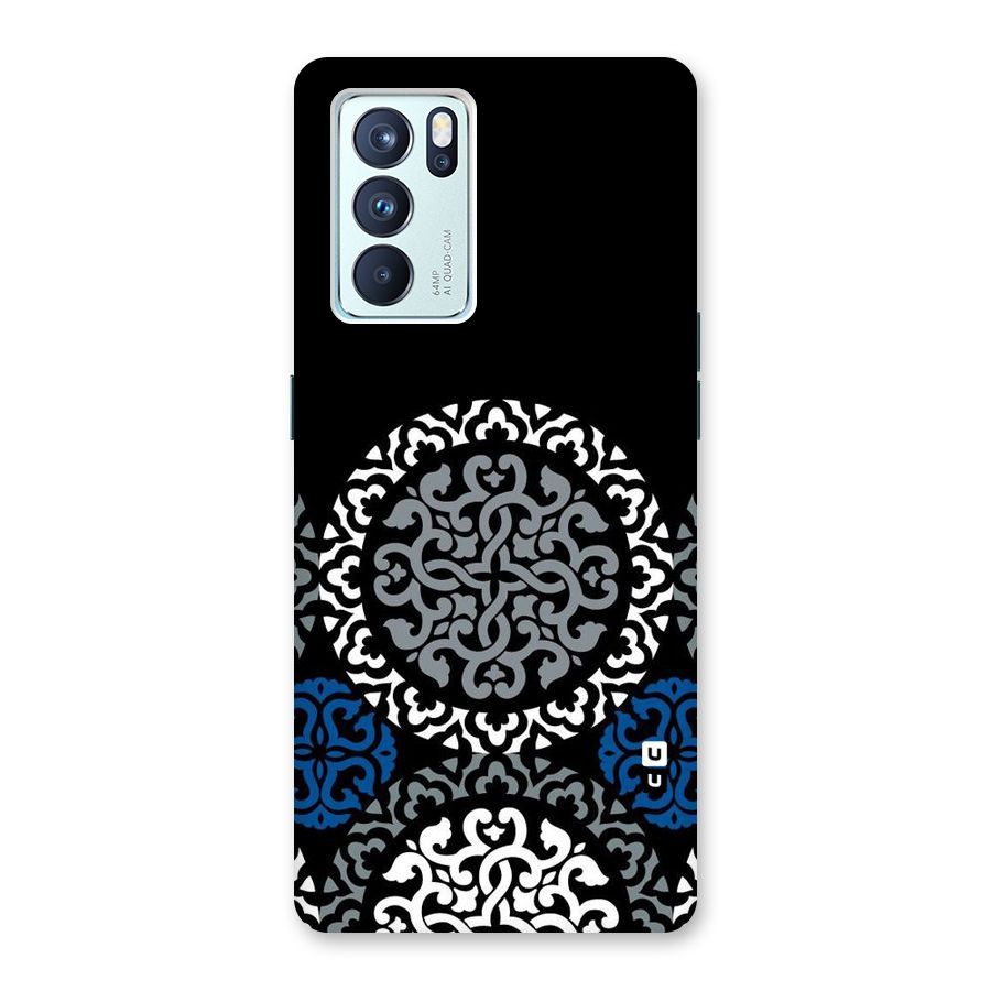 Mandala Circle Pattern Back Case for Oppo Reno6 Pro 5G