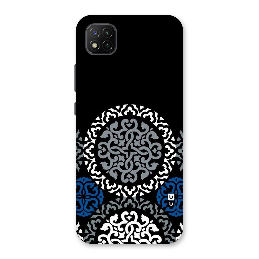 Mandala Circle Pattern Back Case for Poco C3