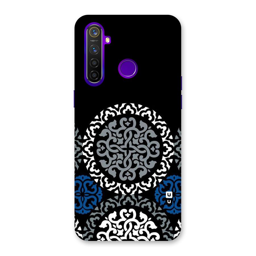 Mandala Circle Pattern Back Case for Realme 5 Pro