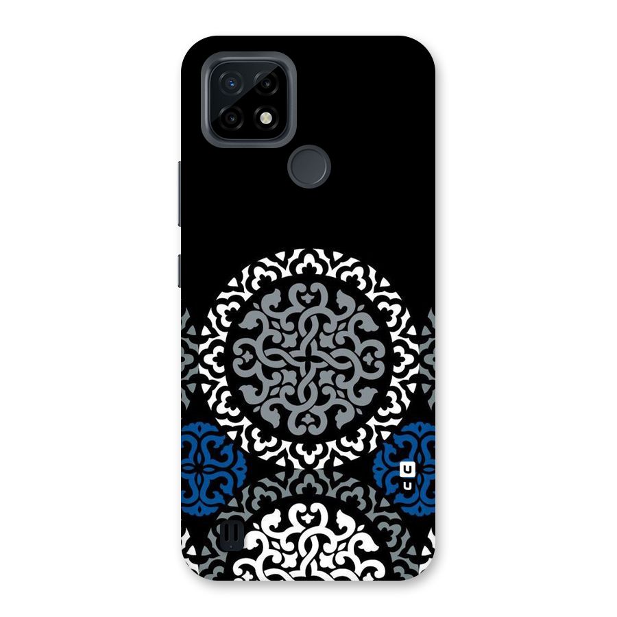 Mandala Circle Pattern Back Case for Realme C21