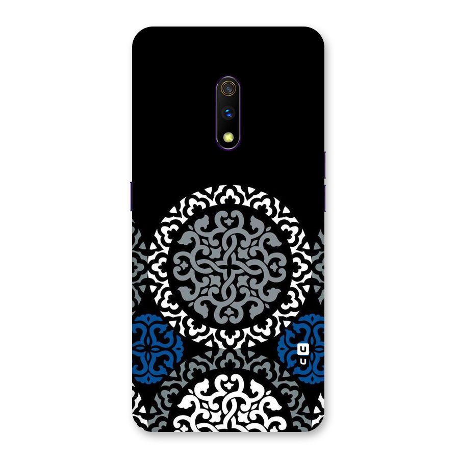 Mandala Circle Pattern Back Case for Realme X