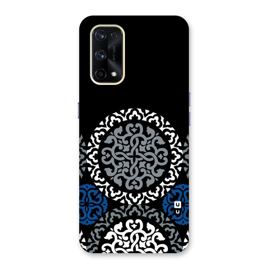Mandala Circle Pattern Glass Back Case for Realme X7 Pro