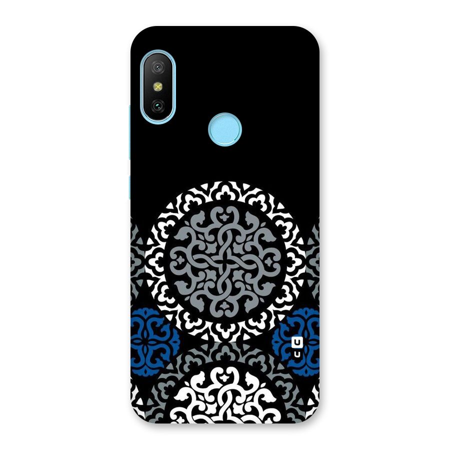 Mandala Circle Pattern Back Case for Redmi 6 Pro
