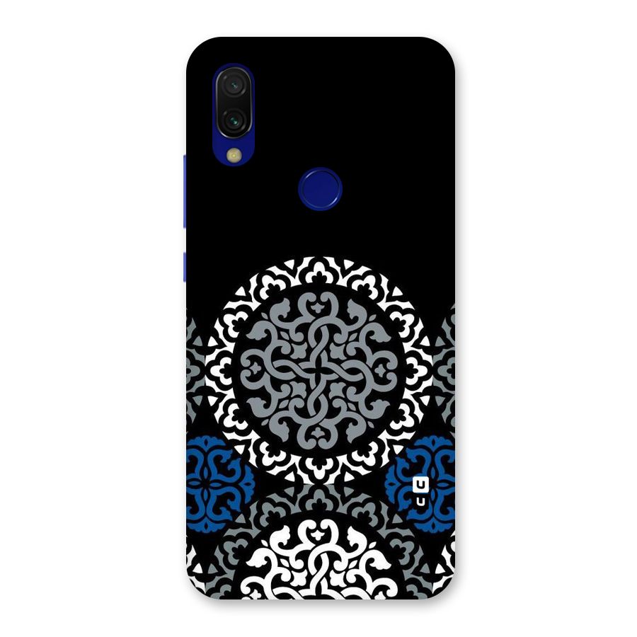 Mandala Circle Pattern Back Case for Redmi 7