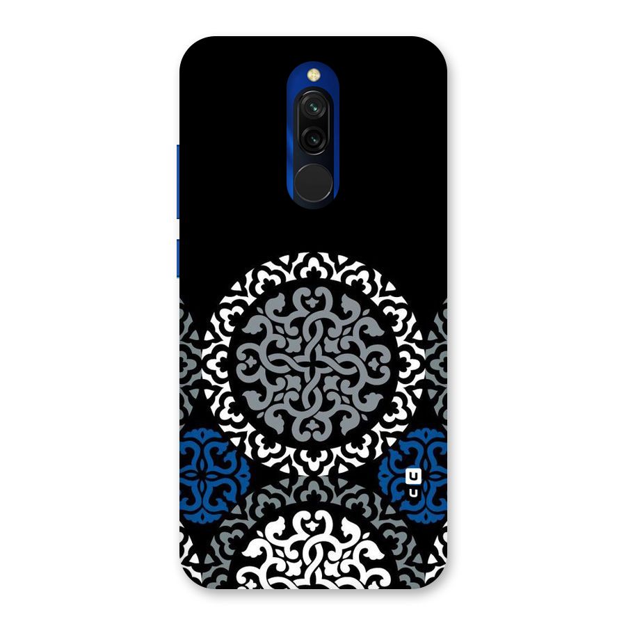 Mandala Circle Pattern Back Case for Redmi 8
