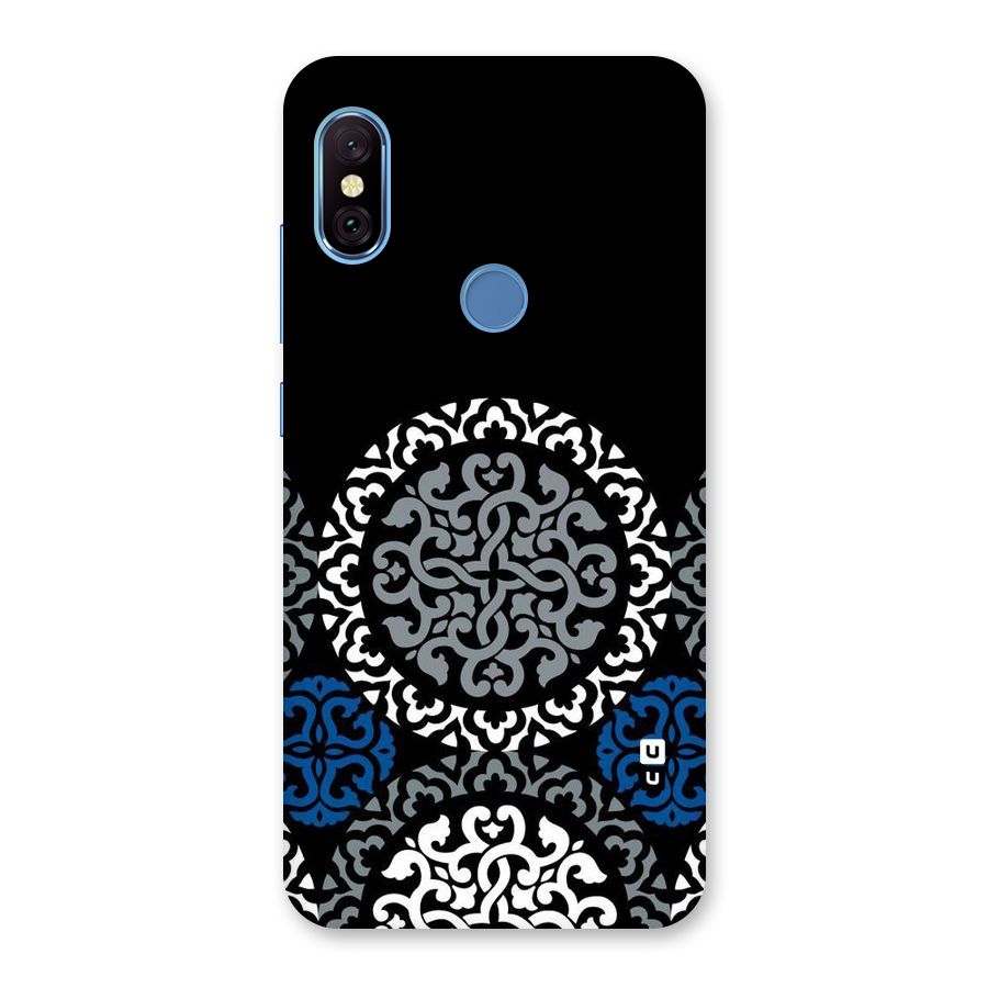 Mandala Circle Pattern Back Case for Redmi Note 6 Pro