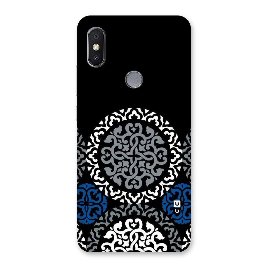 Mandala Circle Pattern Back Case for Redmi Y2