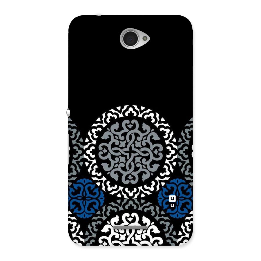 Mandala Circle Pattern Back Case for Sony Xperia E4