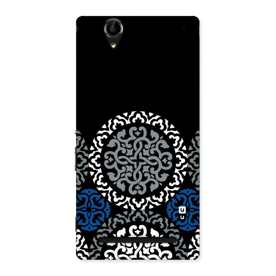 Mandala Circle Pattern Back Case for Sony Xperia T2