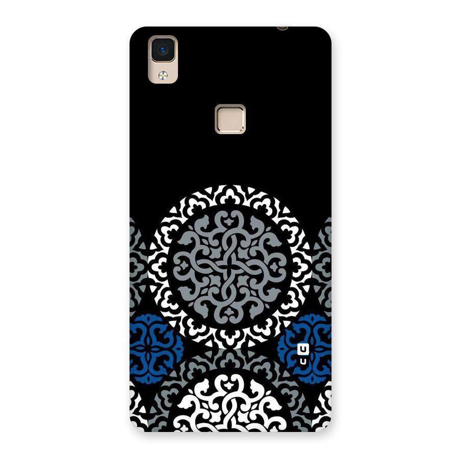 Mandala Circle Pattern Back Case for V3 Max