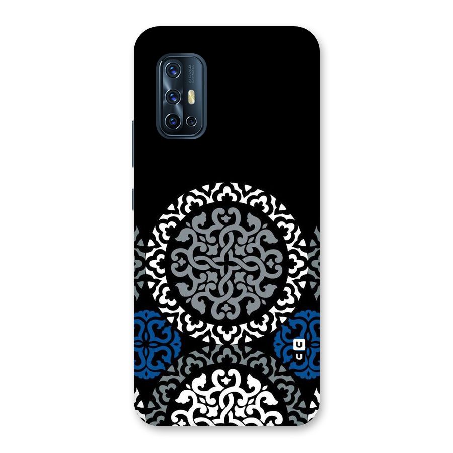 Mandala Circle Pattern Back Case for Vivo V17