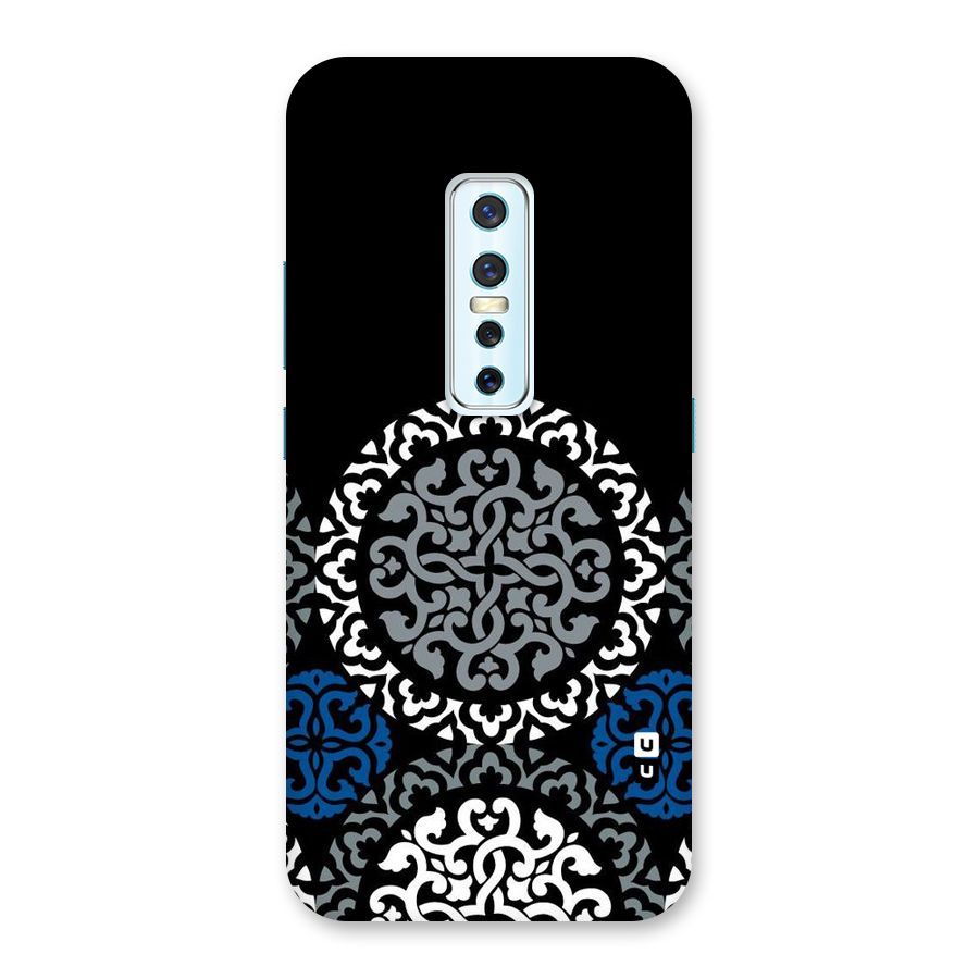 Mandala Circle Pattern Back Case for Vivo V17 Pro