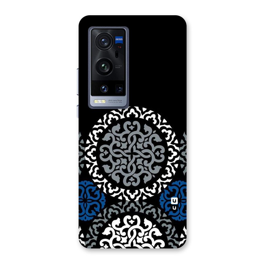 Mandala Circle Pattern Back Case for Vivo X60 Pro Plus