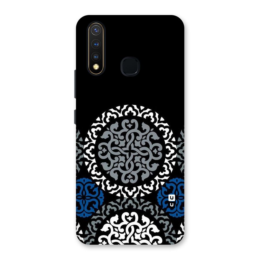 Mandala Circle Pattern Back Case for Vivo Y19