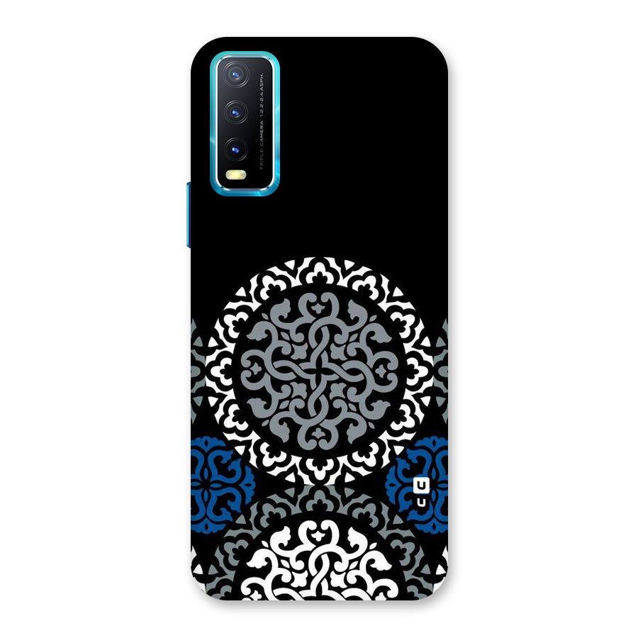 Mandala Circle Pattern Back Case for Vivo Y20