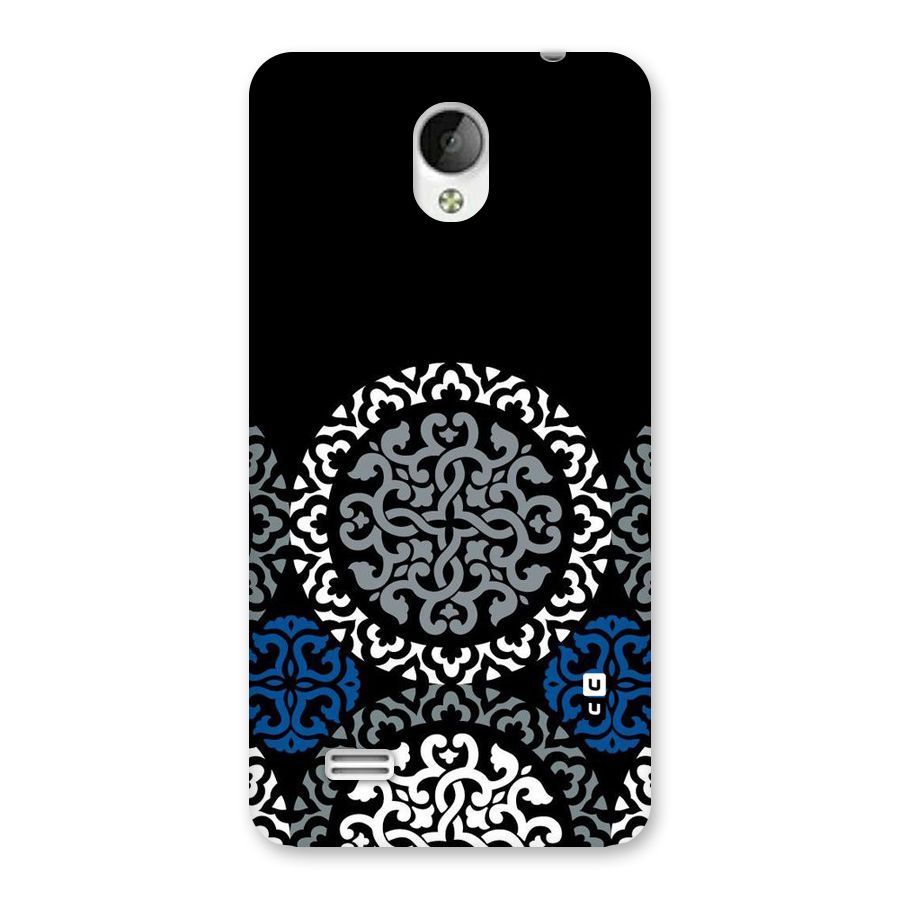 Mandala Circle Pattern Back Case for Vivo Y21