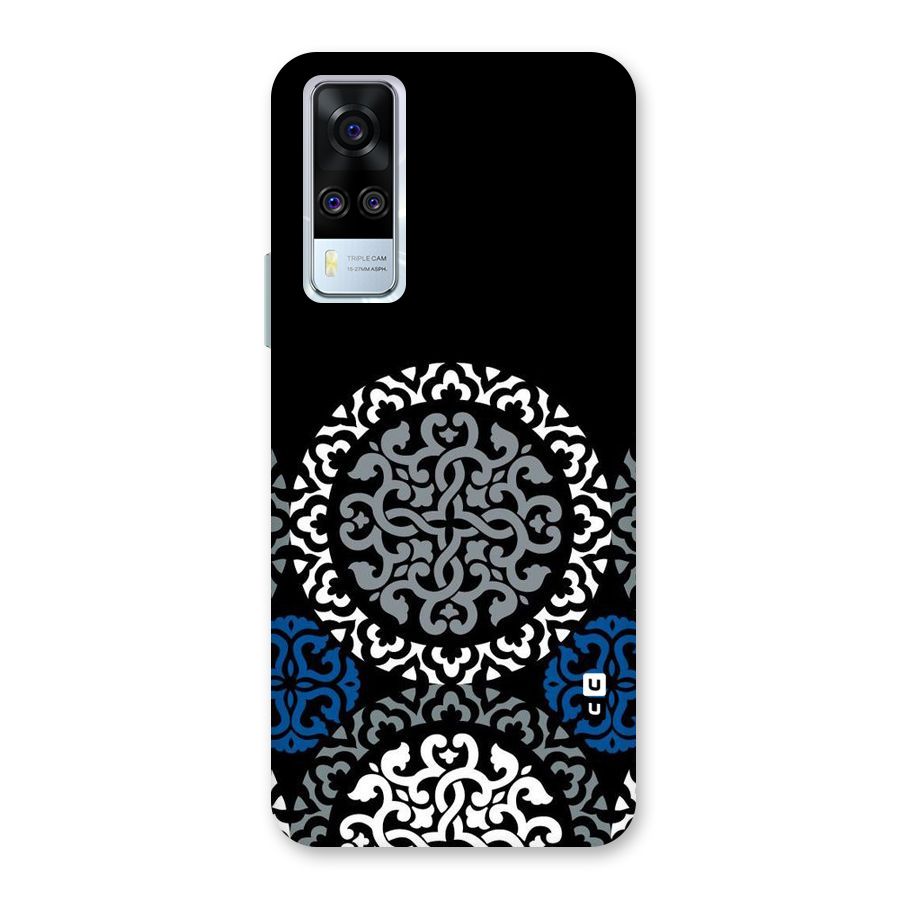 Mandala Circle Pattern Back Case for Vivo Y31