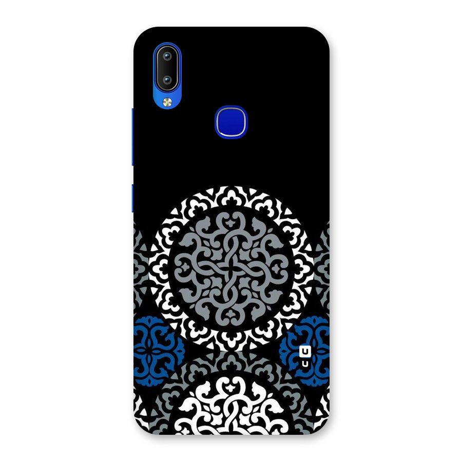 Mandala Circle Pattern Back Case for Vivo Y91