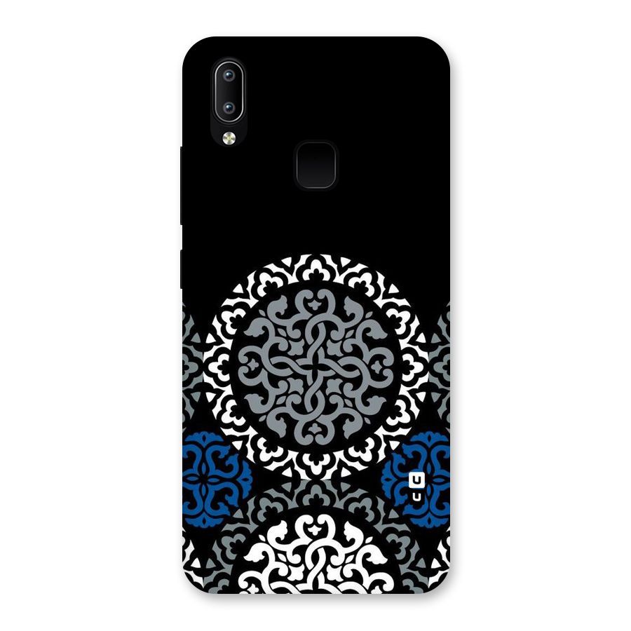 Mandala Circle Pattern Back Case for Vivo Y93