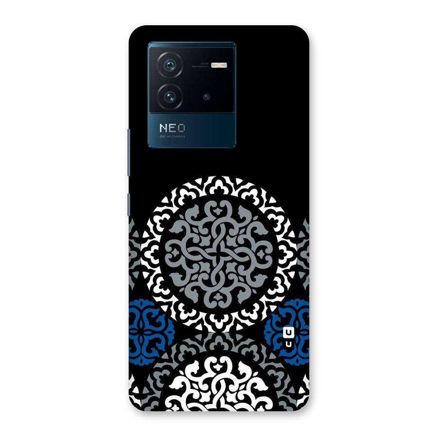 Mandala Circle Pattern Back Case for Vivo iQOO Neo 6 5G