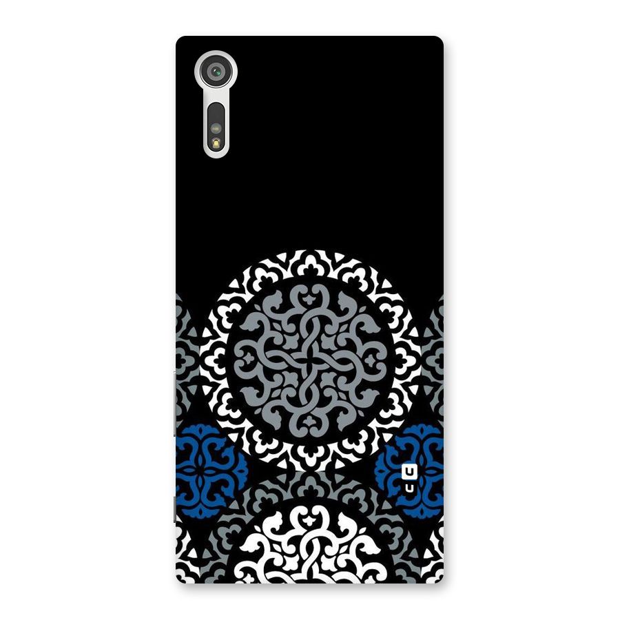 Mandala Circle Pattern Back Case for Xperia XZ