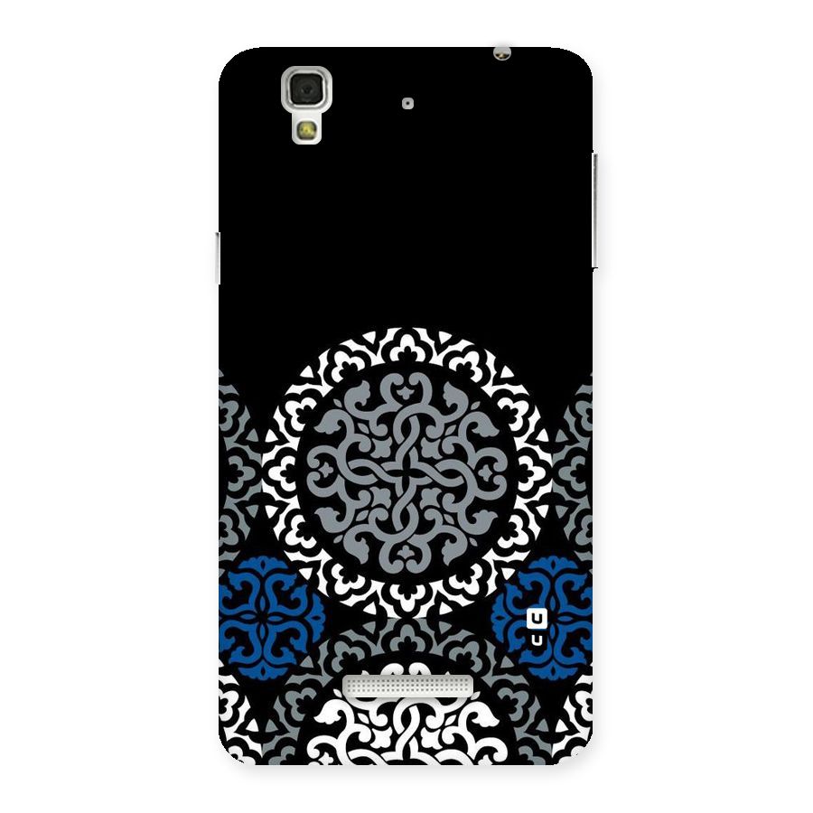 Mandala Circle Pattern Back Case for Yu Yureka