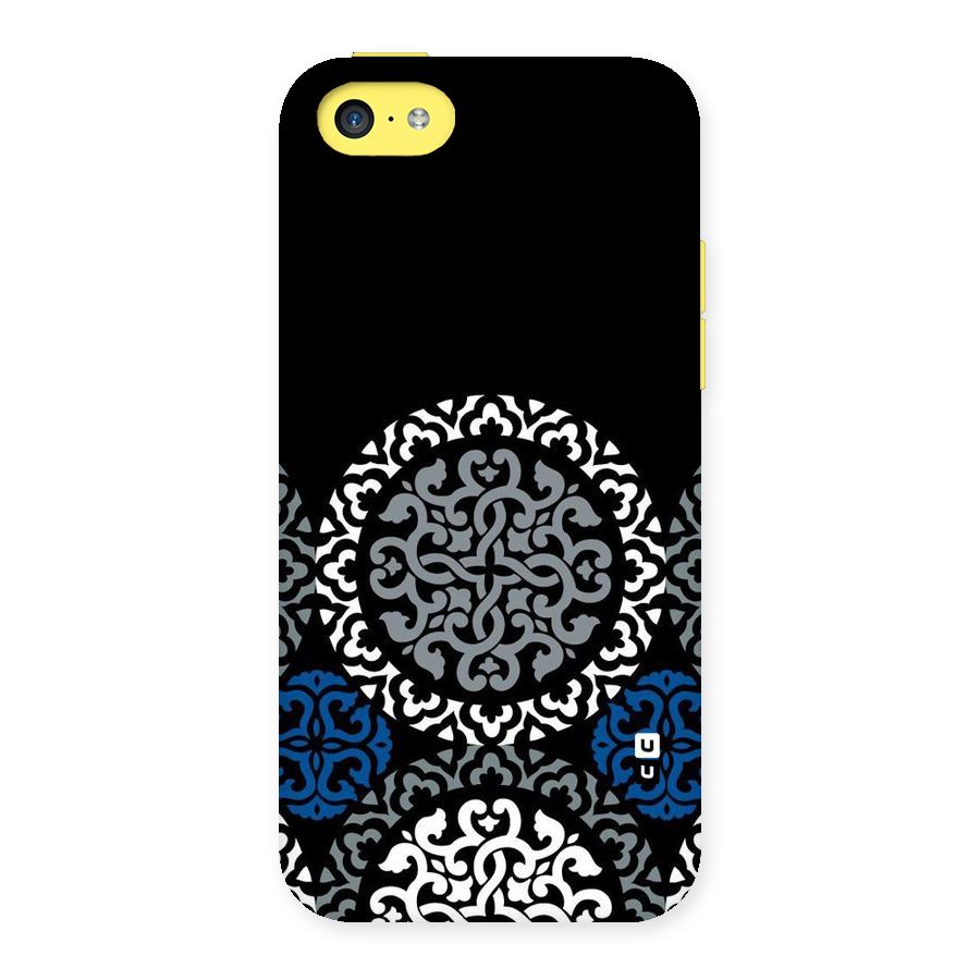 Mandala Circle Pattern Back Case for iPhone 5C