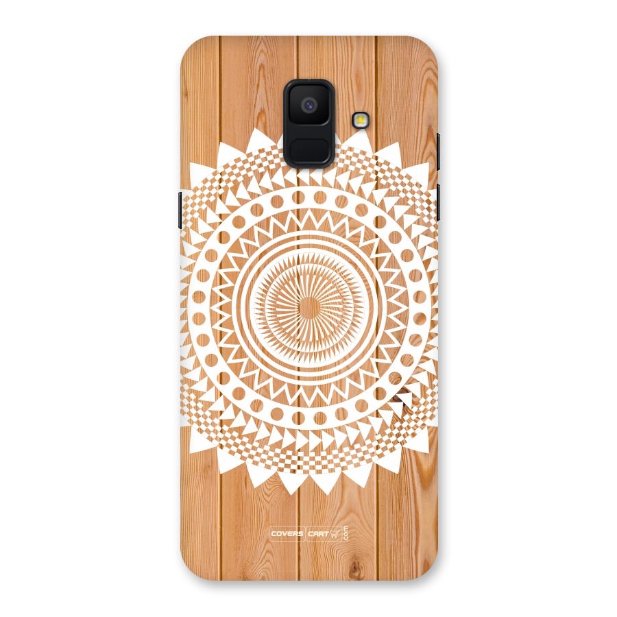 Mandala Design Back Case for Galaxy A6 (2018)