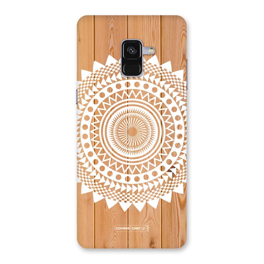 Mandala Design Back Case for Galaxy A8 Plus
