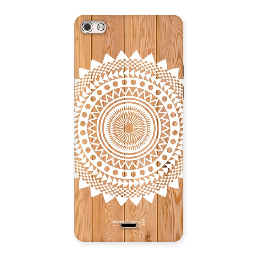 Mandala Design Back Case for Micromax Canvas Silver 5