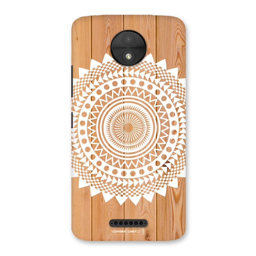 Mandala Design Back Case for Moto C