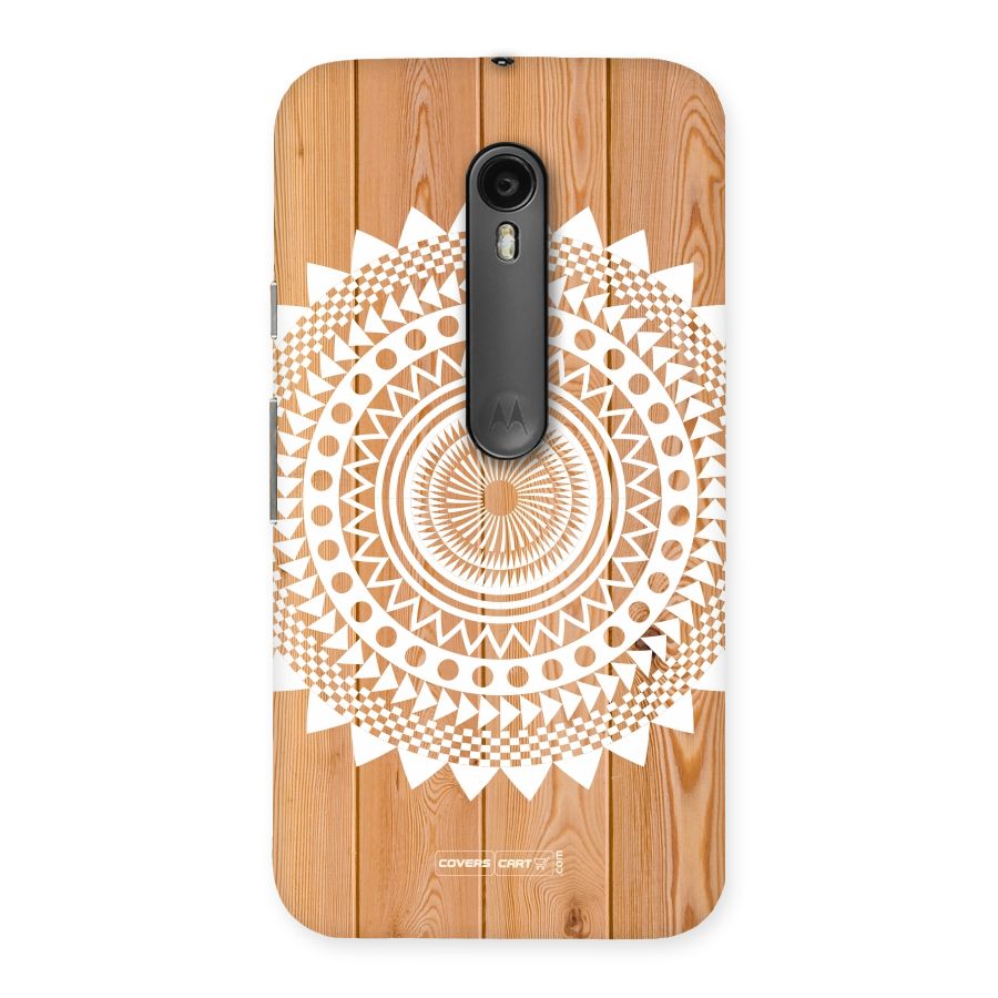 Mandala Design Back Case for Moto G Turbo