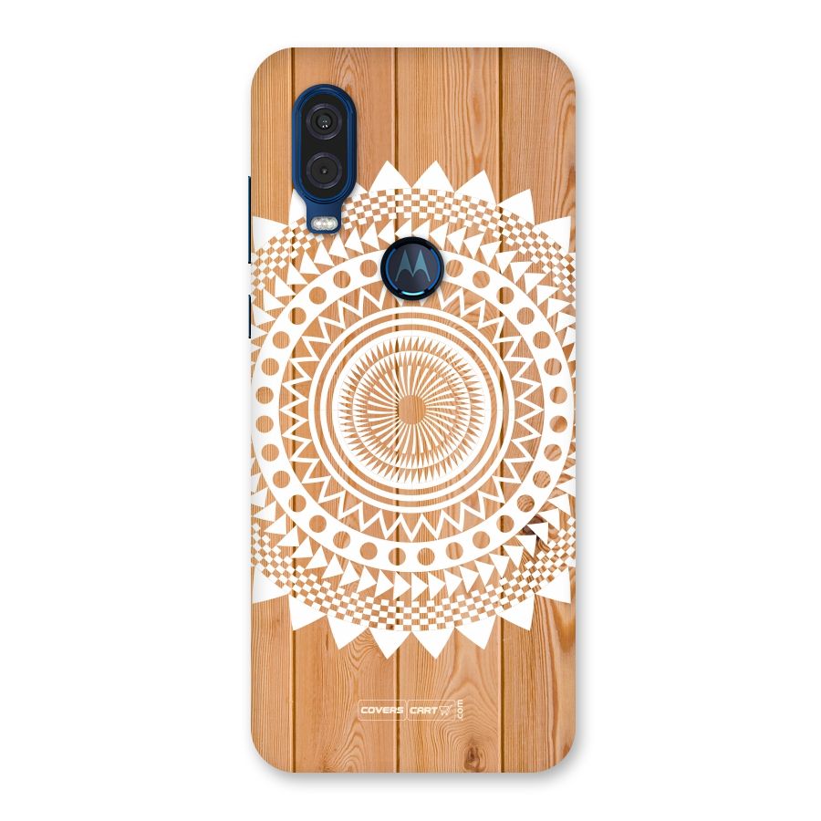 Mandala Design Back Case for Motorola One Vision