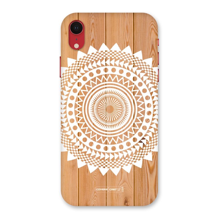 Mandala Design Back Case for iPhone XR