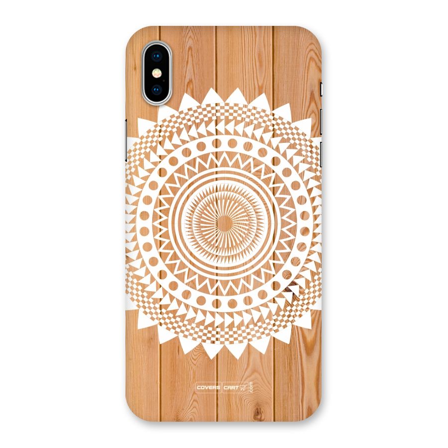 Mandala Design Back Case for iPhone XS