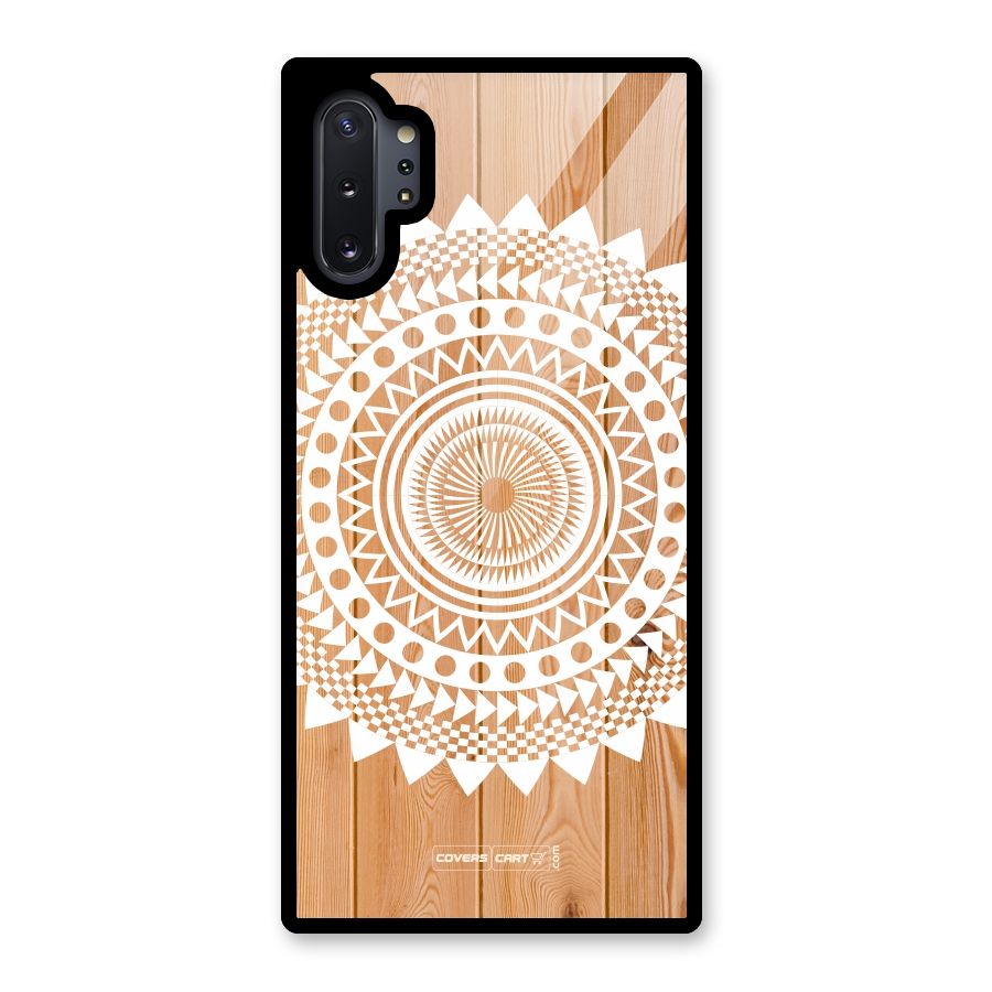 Mandala Design Glass Back Case for Galaxy Note 10 Plus