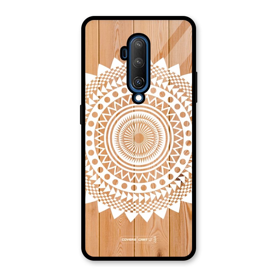 Mandala Design Glass Back Case for OnePlus 7T Pro