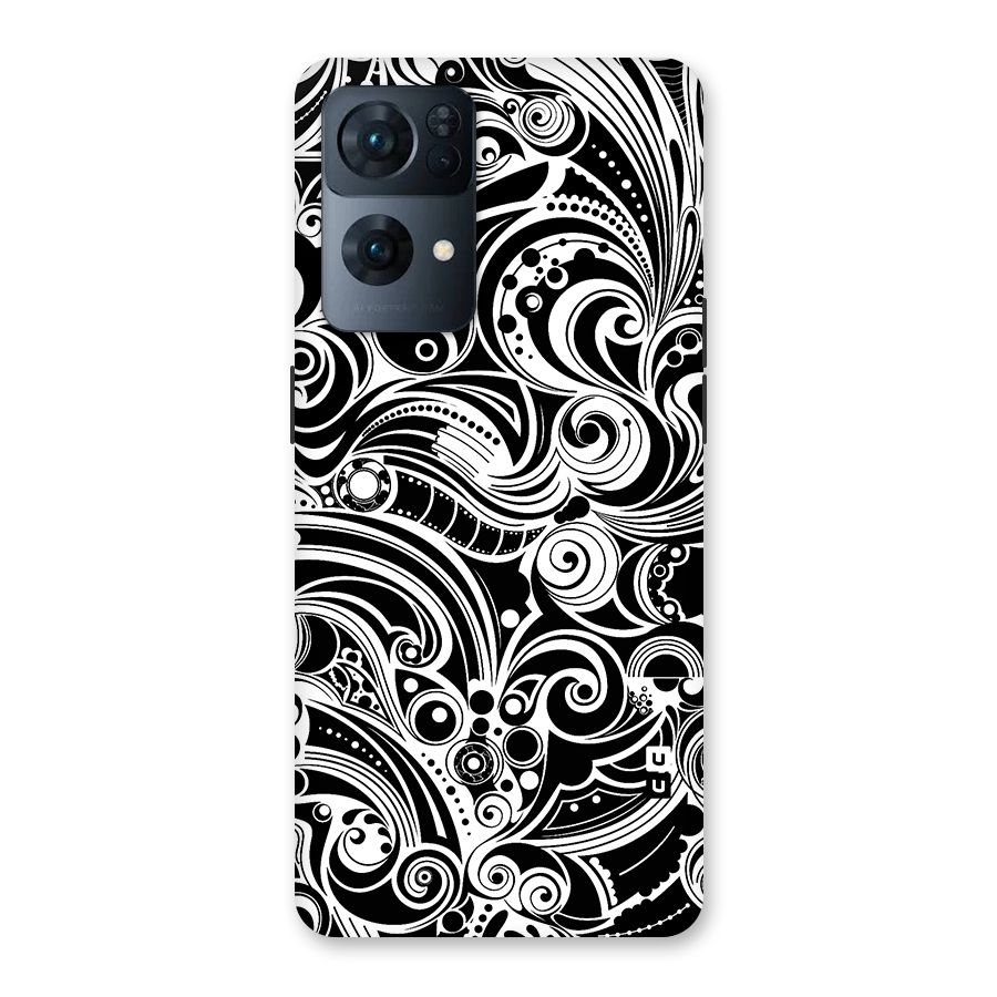 Maori Art Design Abstract Back Case for Oppo Reno7 Pro 5G