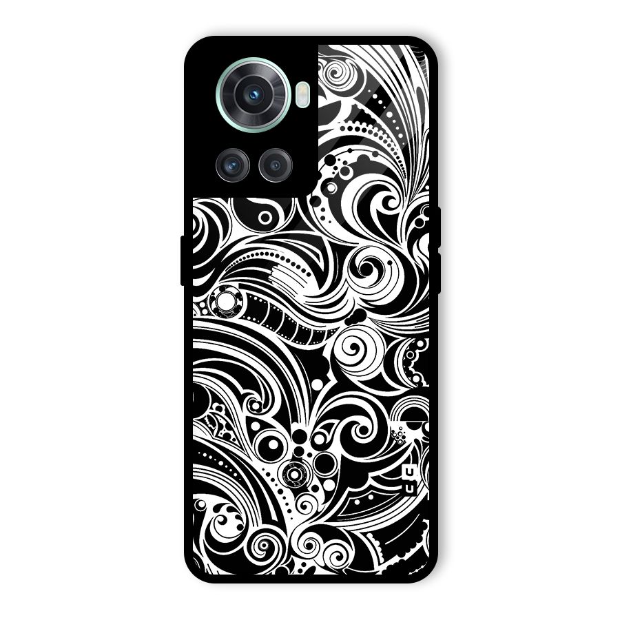 Maori Art Design Abstract Glass Back Case for OnePlus 10R