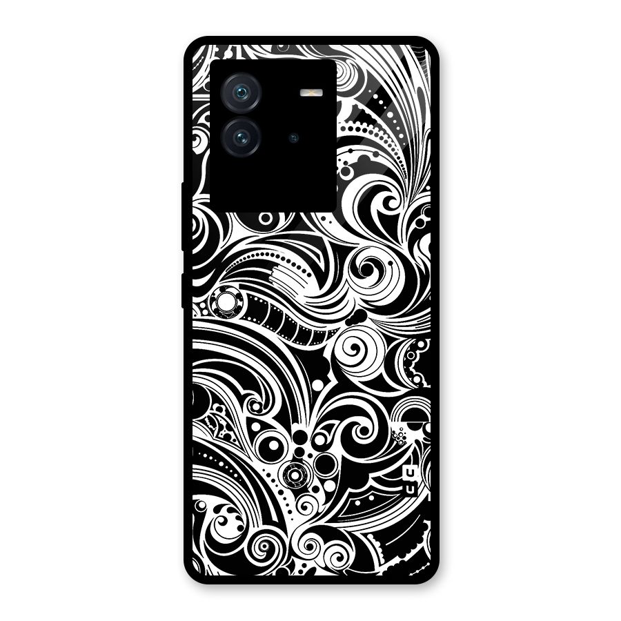 Maori Art Design Abstract Glass Back Case for Vivo iQOO Neo 6 5G