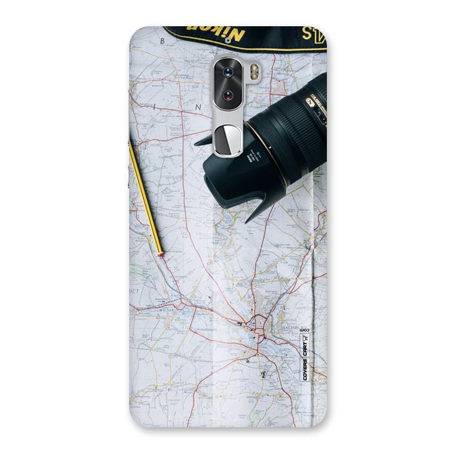 Map And Camera Back Case for Coolpad Cool 1