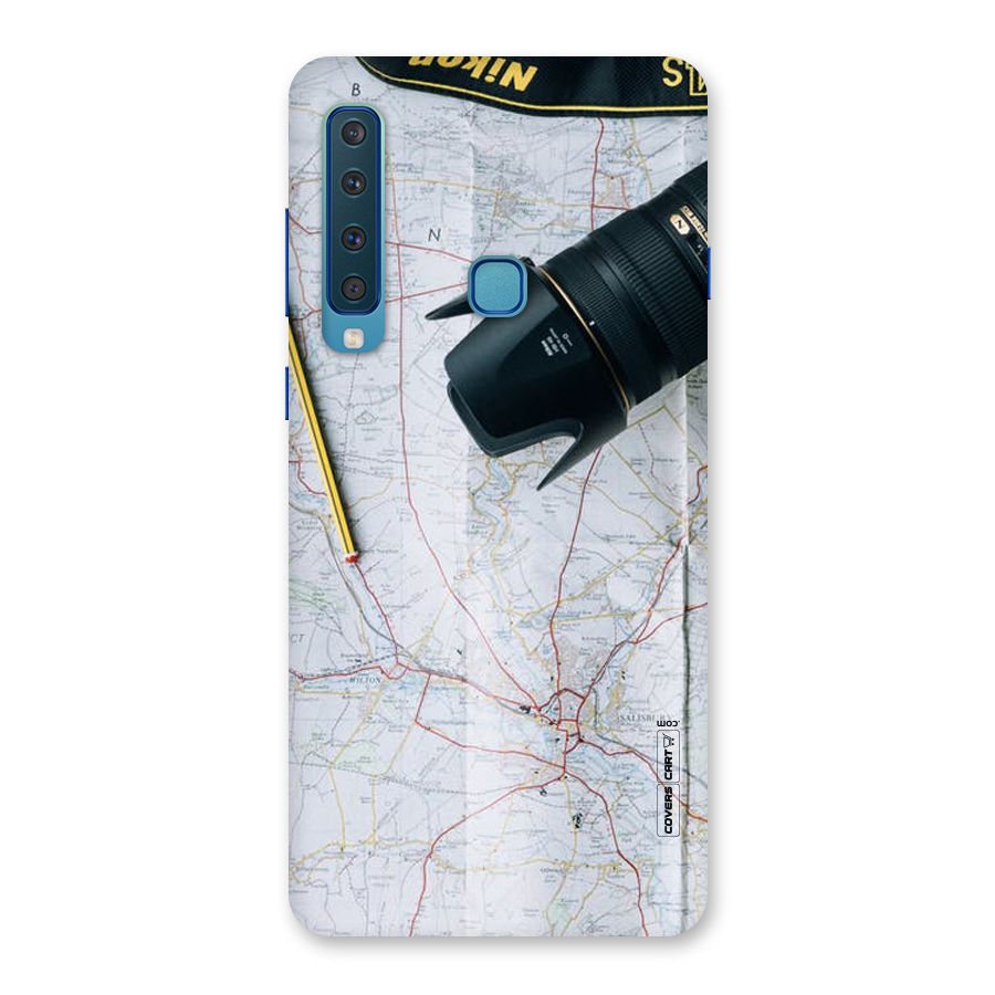Map And Camera Back Case for Galaxy A9 (2018)