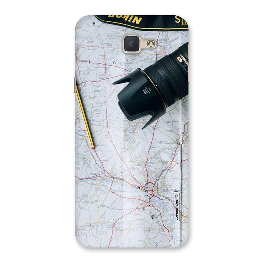 Map And Camera Back Case for Galaxy J5 Prime