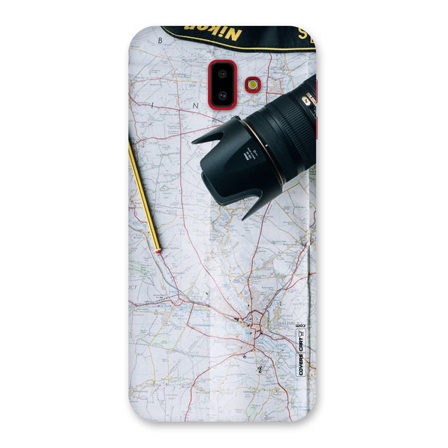 Map And Camera Back Case for Galaxy J6 Plus