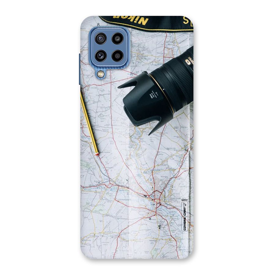 Map And Camera Back Case for Galaxy M32