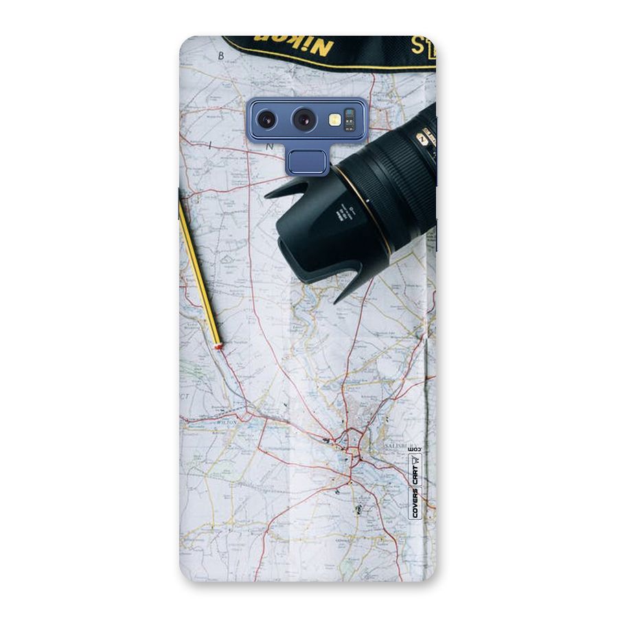 Map And Camera Back Case for Galaxy Note 9