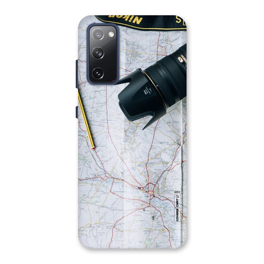 Map And Camera Back Case for Galaxy S20 FE