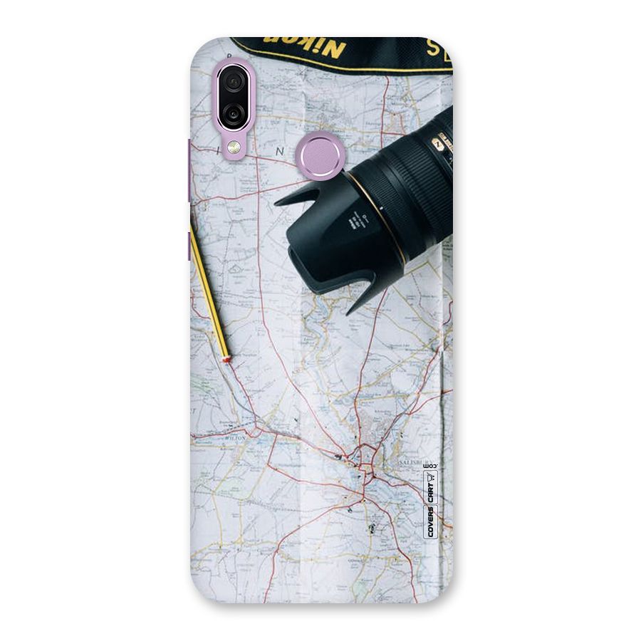 Map And Camera Back Case for Honor Play
