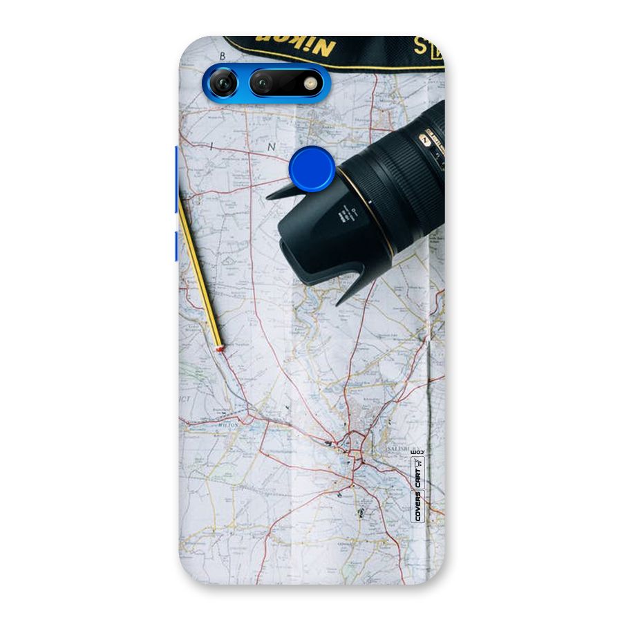 Map And Camera Back Case for Honor View 20